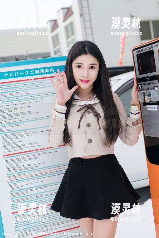 MiStar魅妍社 - 短裙+赵小米Kitty=无数期待，看她最新写真集更新！