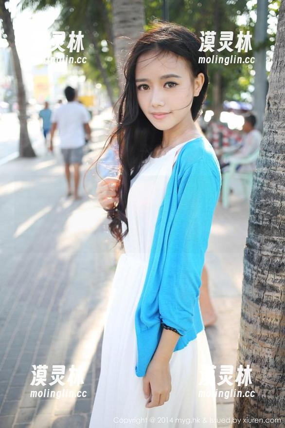 MyGirl美媛馆 - 当K8傲娇萌萌Vivian的网袜碰撞我的眼球，原图里甚至让我差点头晕！