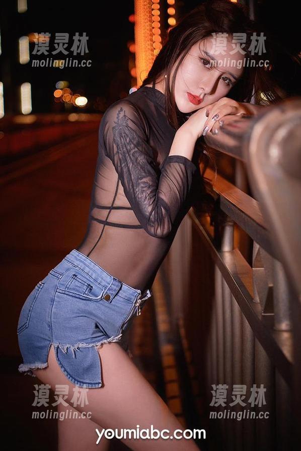 尤蜜荟 - 易阳在线写真，有种如酒的迷离。