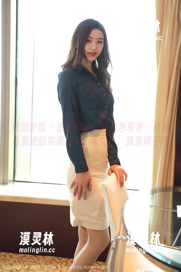 模范学院 - 徐微微mia的黑色写真：经典与叛逆的完美结合，老实说，我爱得不行