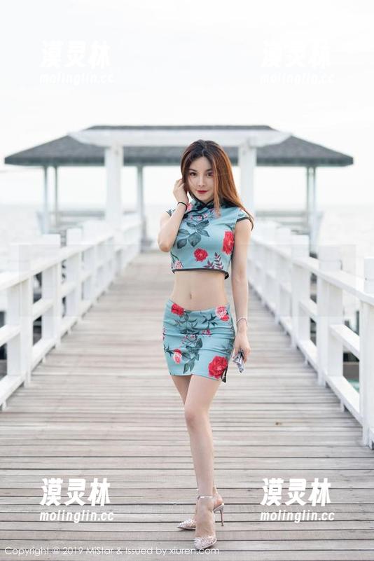 魅妍社-赵欢颜Jessica 魅妍社 - 图片更新!赵欢颜Jessica在海边玩水稀奇事,是真的么?
